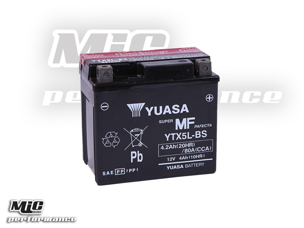 YTX5L-BS AGM MAINTENAN 20%