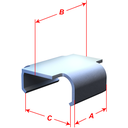 TRACK CLIP (1O PK)