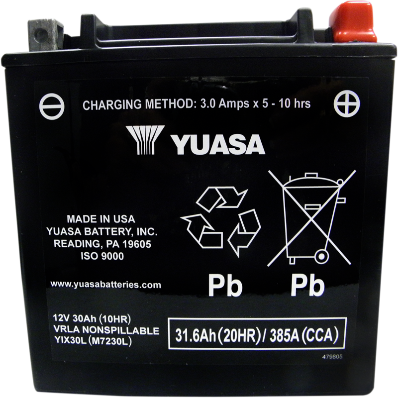 YIX30L-BS BATTERIE AVEC PAQUET D'ACIDE