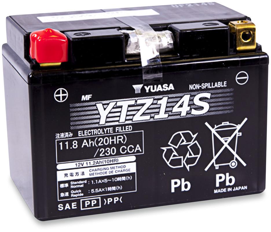 YTZ14S FACT.ACTIVATED MAINTENANCE FREE