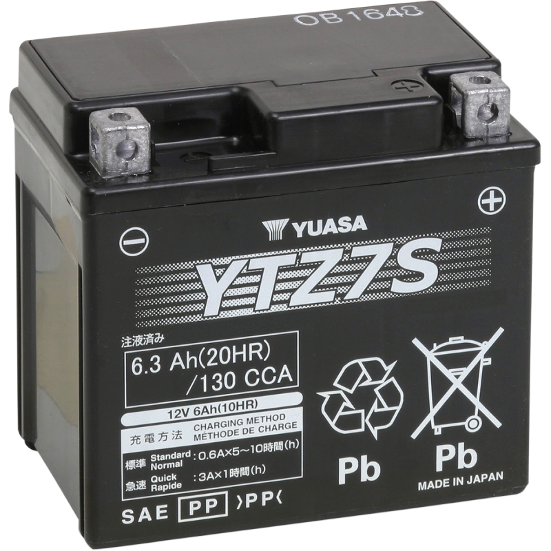 YTZ7S FACT. ACTIVATED MAINTENANCE FREE