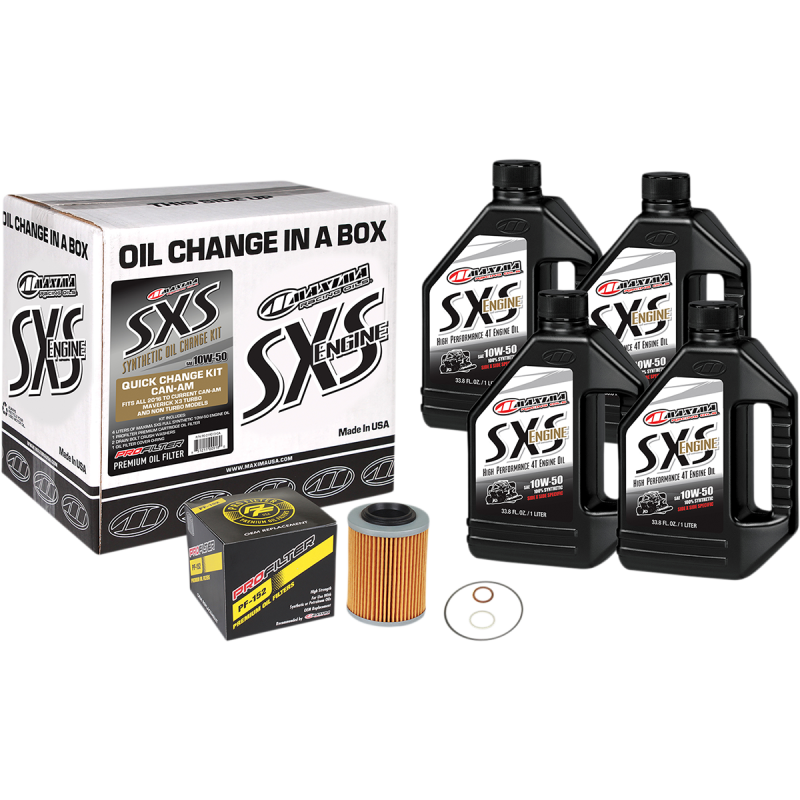 MAXIMA SXS KIT FULL SYNTHETIC 10W50