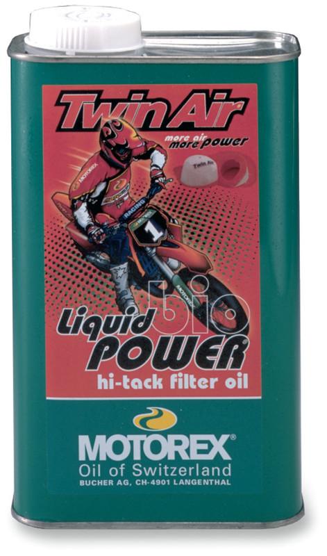 TWINAIR/MOTOREX BIO LIQUID POWER- 1 LIT