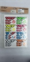 STICKER YCF ROUGE-JAUNE-BLEU-VERT