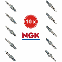 Set of 10 NGK Iridium CR9EIX Spark Plugs - The Ultimate Upgrade for Performance & Longevity (Sportbike/Personal Watercraft)