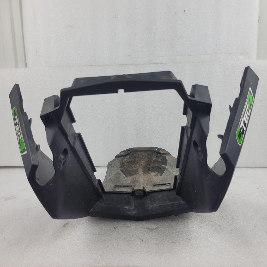 fascia, front w/o decal - black