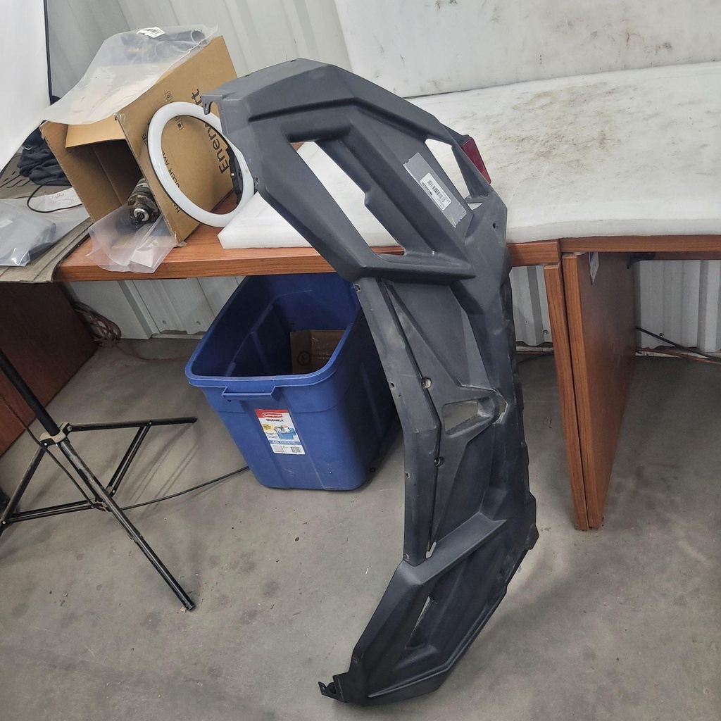rear upper cover.