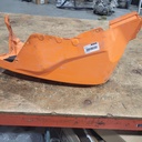 plate, skid - left - w/o decals - orange (inc. 42-46)