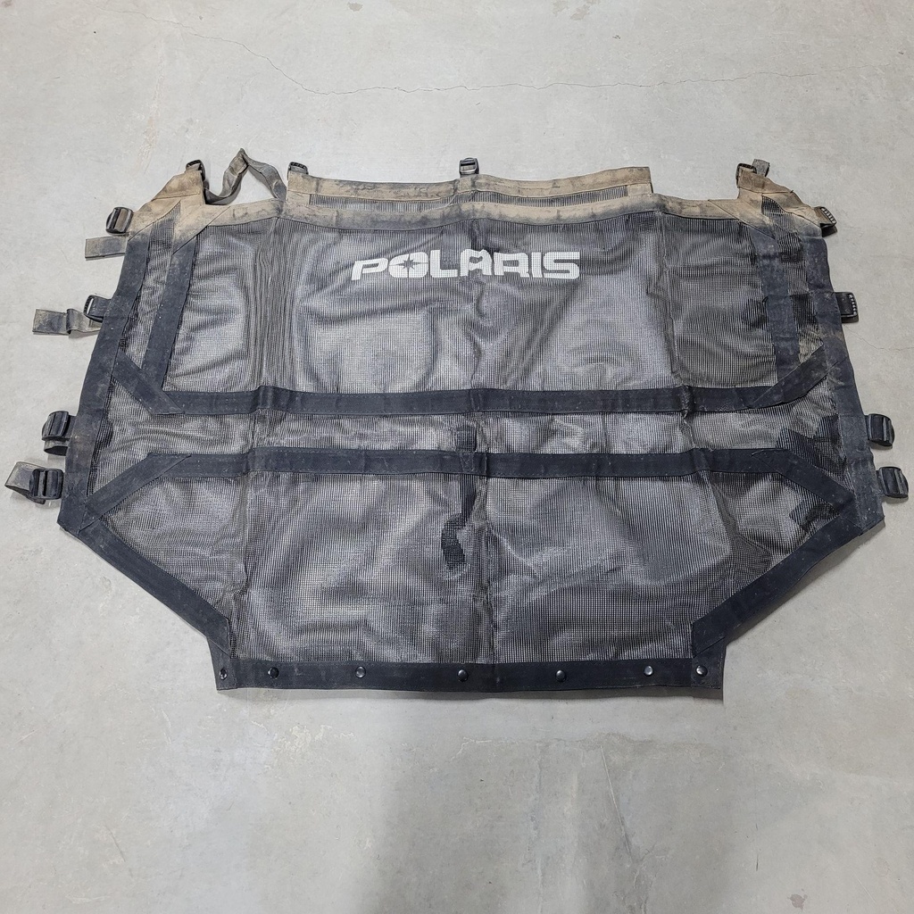 [2880409-001] Panneau ARRIERE en maille - Noir Polaris RZR