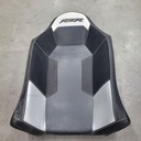 seat assembly, back, black/whit