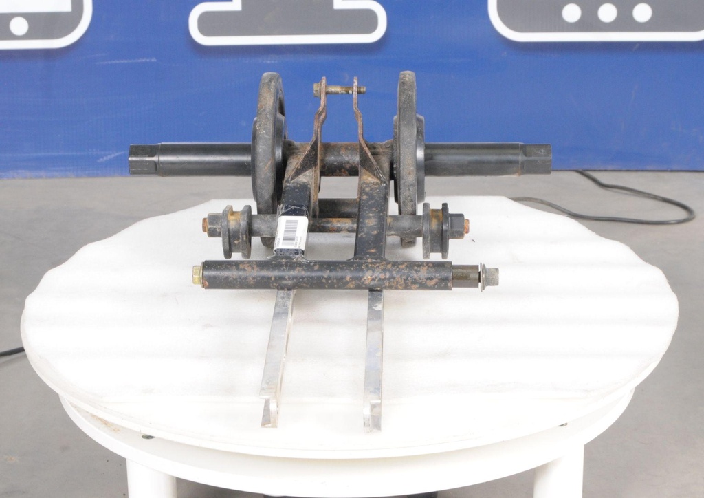 trailing arm, rear, black