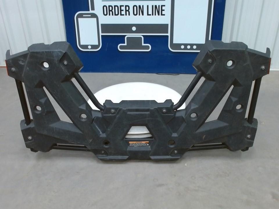 rear rack assembly, gloss black