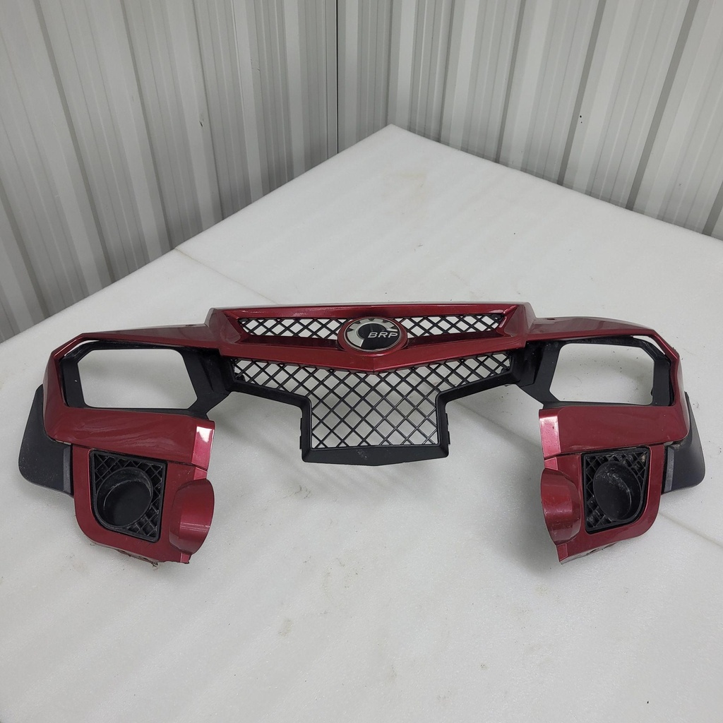 red front fascia red model