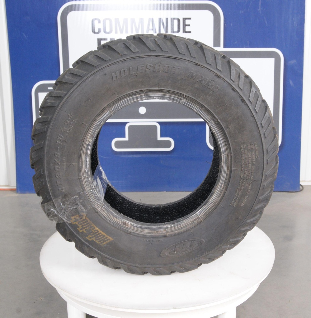 [20x10-6-U-001] 20X10-6 Pneu usagé (20x10-6-U-001)