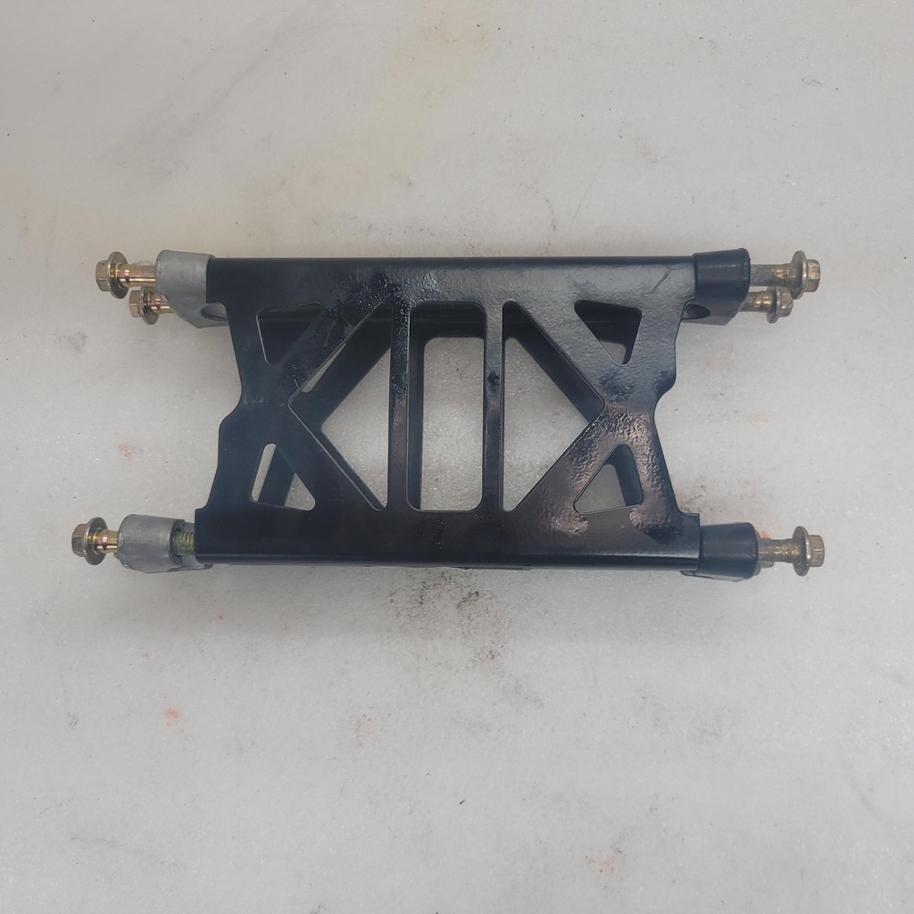 black handlebar extension