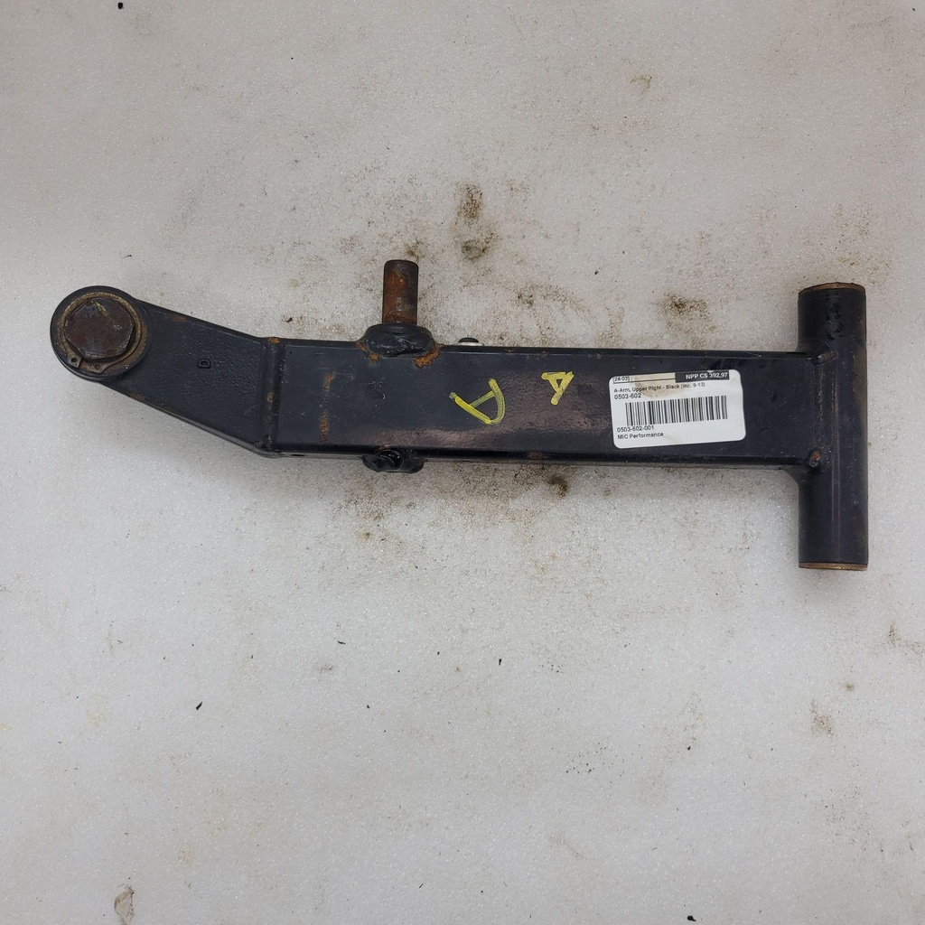 [0503-602-001] (new ref. 1503-926) a-arm, upper right - black (inc. 9-13) (0503-602-001)