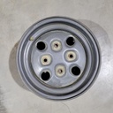 wheel,steel-ptd blk (12x7.5)