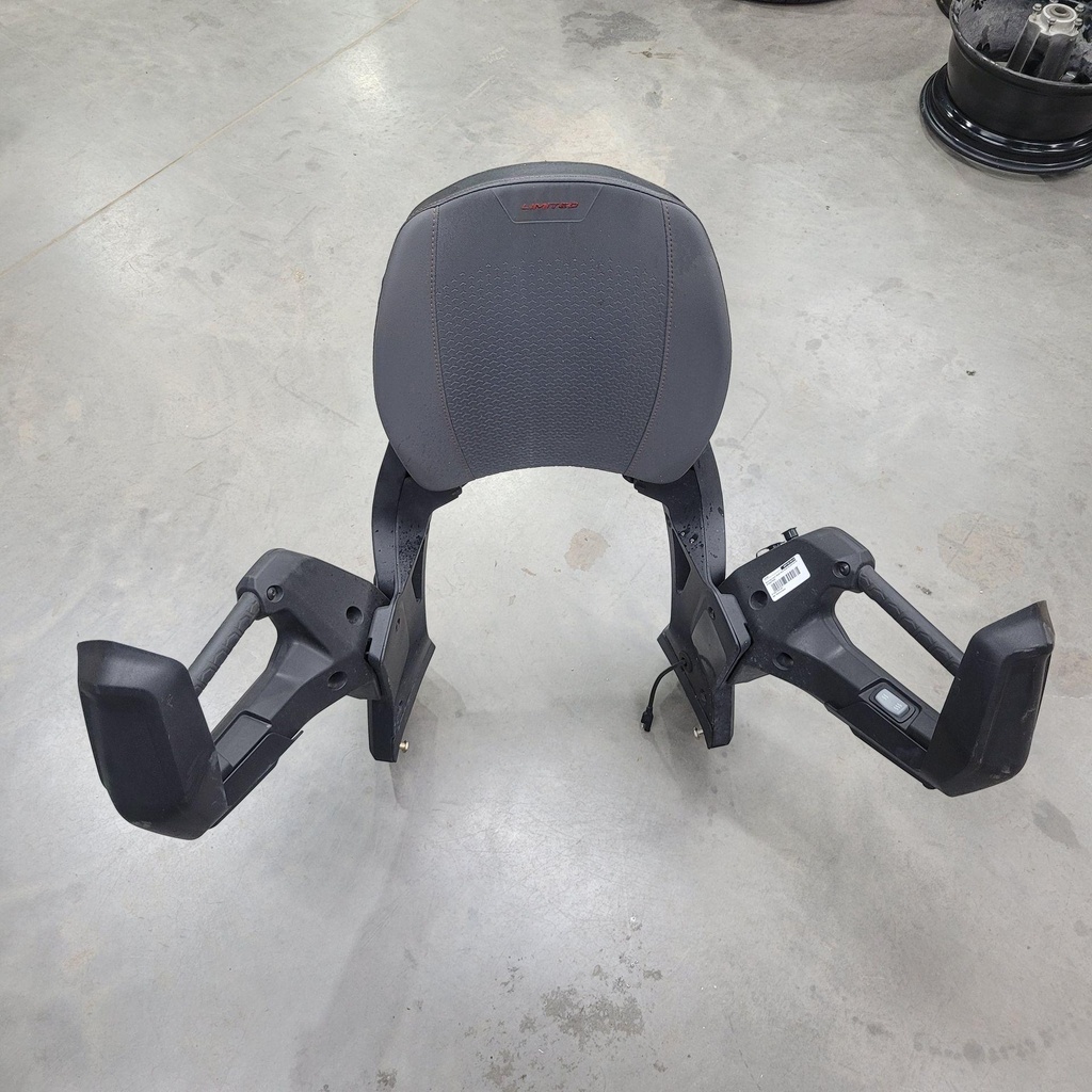 backrest cover model platinum silver satin