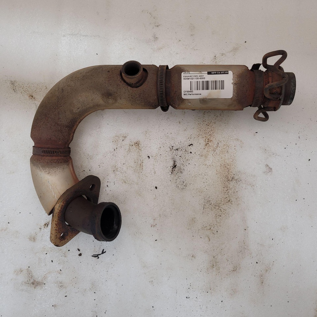 exhaust pipe assy