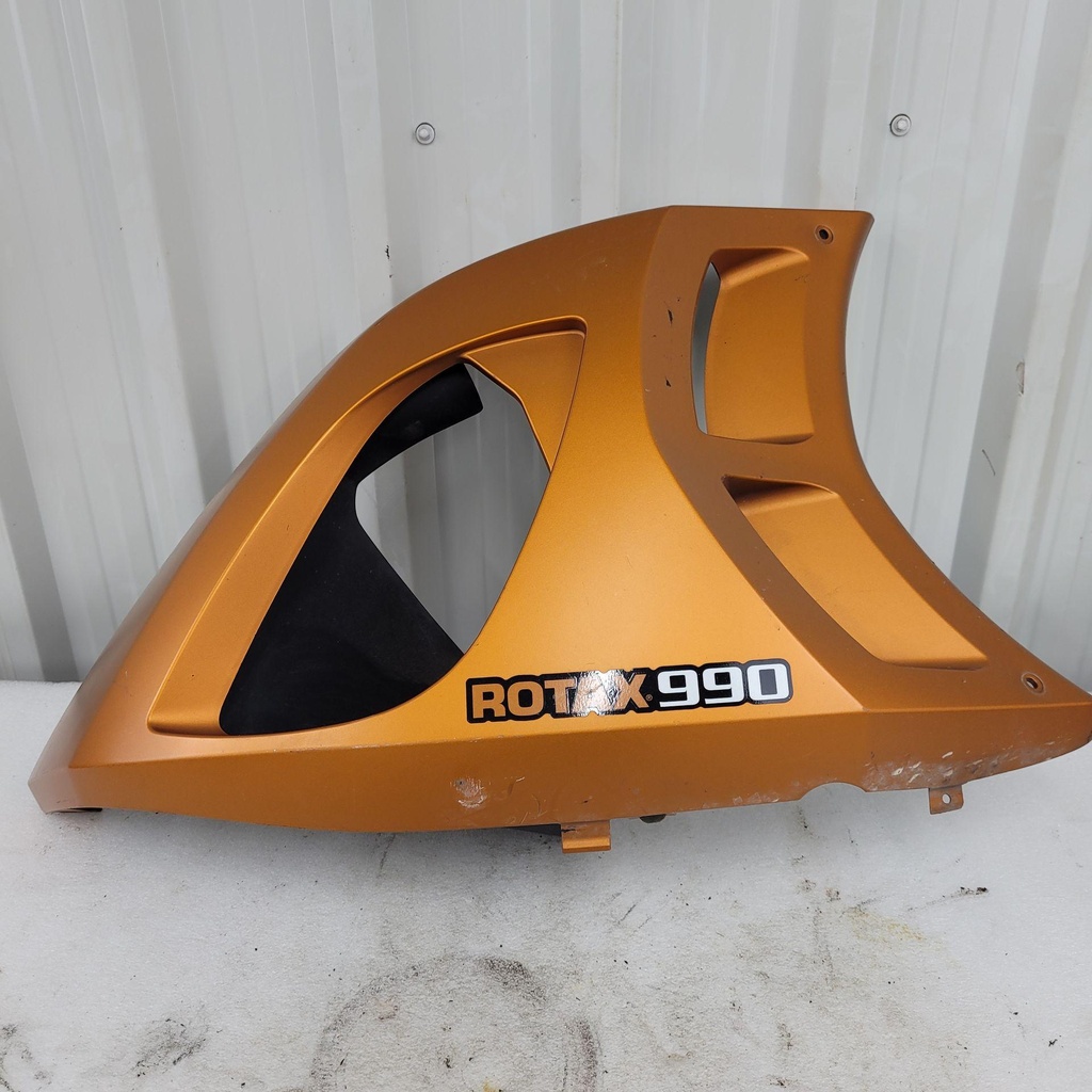 [705004646-001] rh side panel, alloy orange rs-s alloy orange-black model