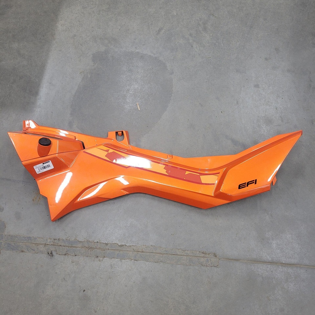 lh side cover, lava orange