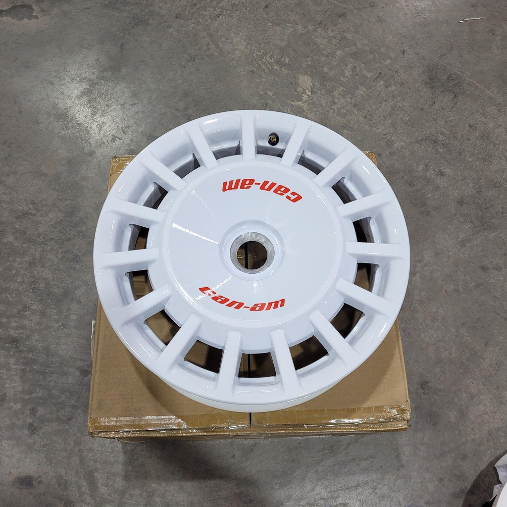 16 inch rim white