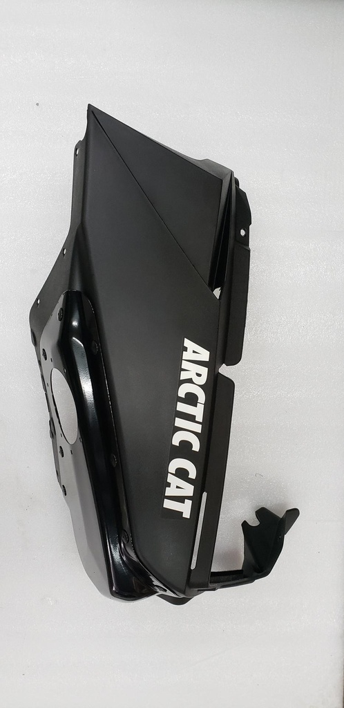 [3718236] Plate, Skid - Right w/Decals - Black - 3718-236 (PIECE NEUVE)