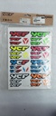 STICKER YCF ROUGE-JAUNE-BLEU-VERT
