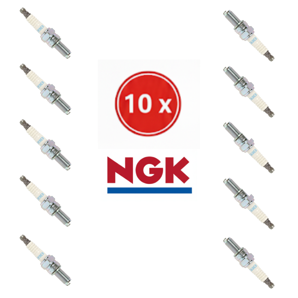 [CR9EB] Set of 10 NGK CR9EB Spark Plugs - Original Sea-Doo & Ski-Doo Specification (Rotax 4-TEC Engine)