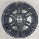(new ref. 9awv-110100-8000) rear rim, matt black 14", alum. rim, bake matte black