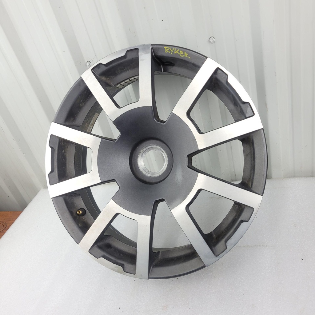 carbon black, front wheel machined face