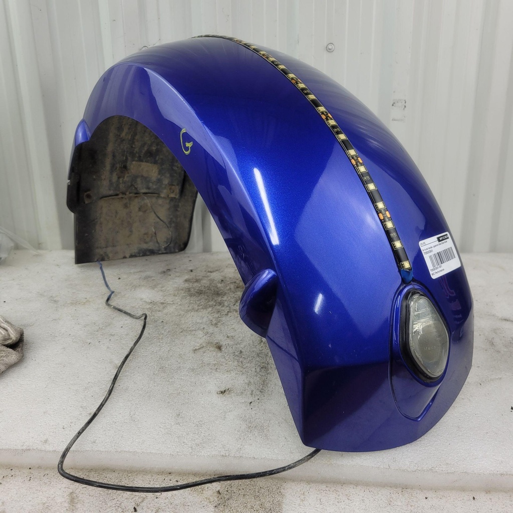 lh front fender, quantum blue quantum blue