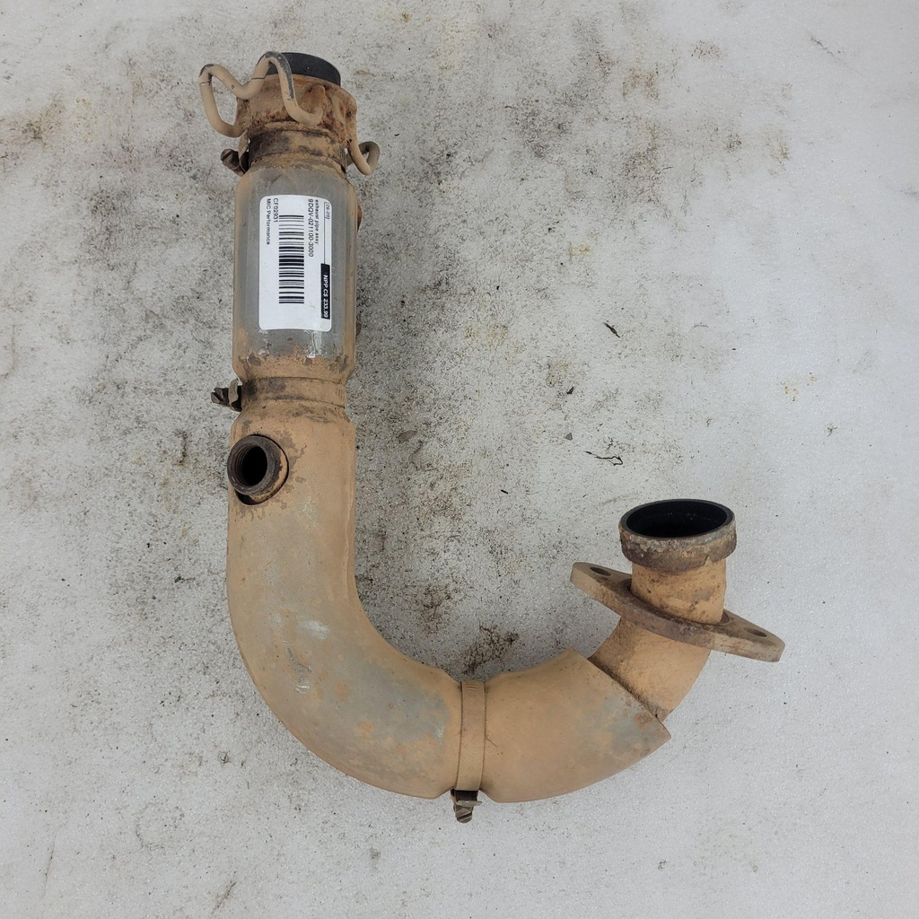 exhaust pipe assy