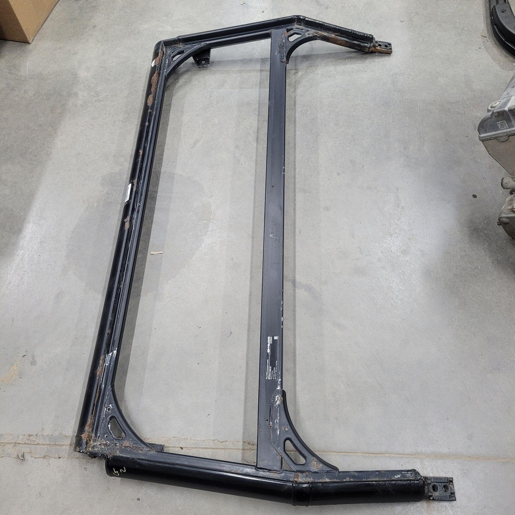 rear rops weld, matte black
