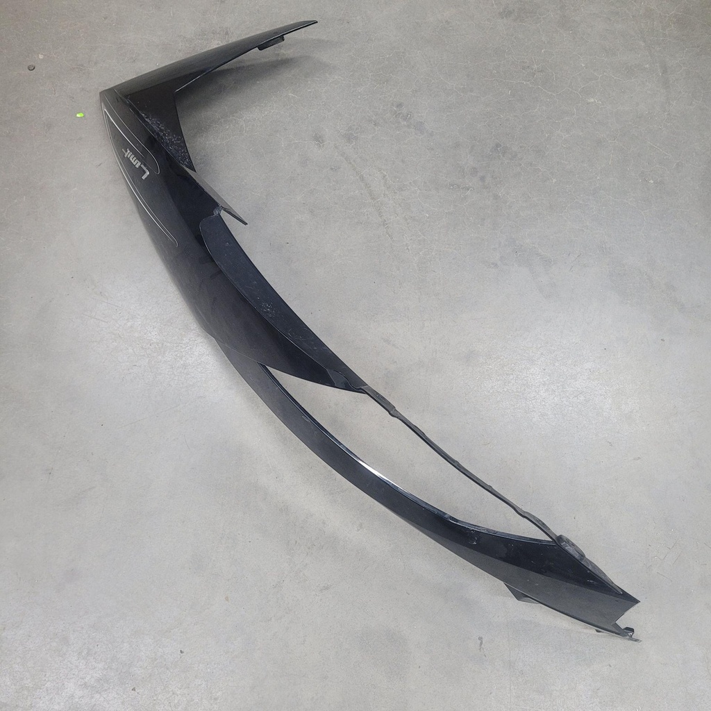 hood w/o decals - right - black