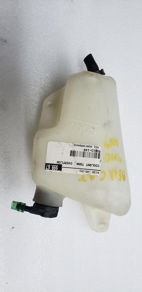 [0613-149-001] COOLANT TANK, OVERFLOW - 0613-149 arctic cat (0613-149-001)