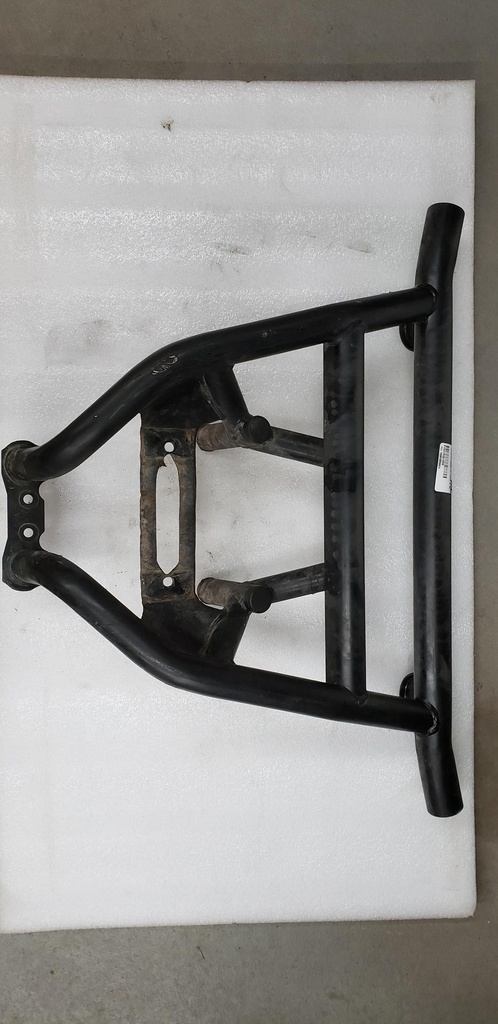 front bumper weld, matte black