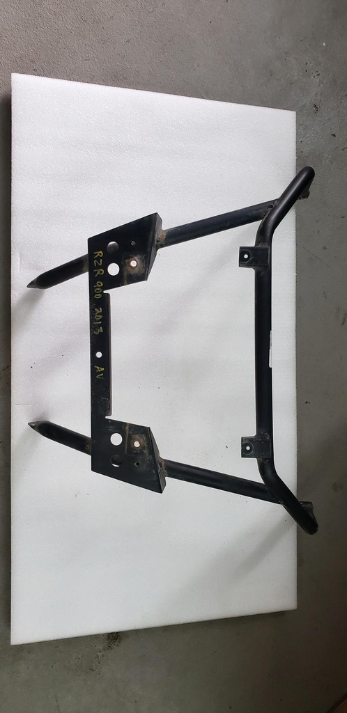 [1017471-458-001] front bumper support, matte bla (1017471-458-001)