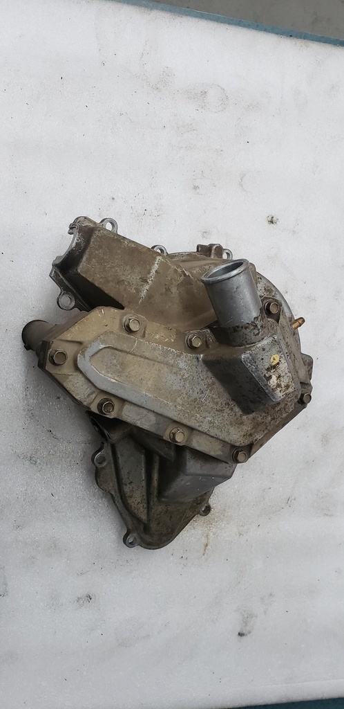 stator cover w/ waterpump assem