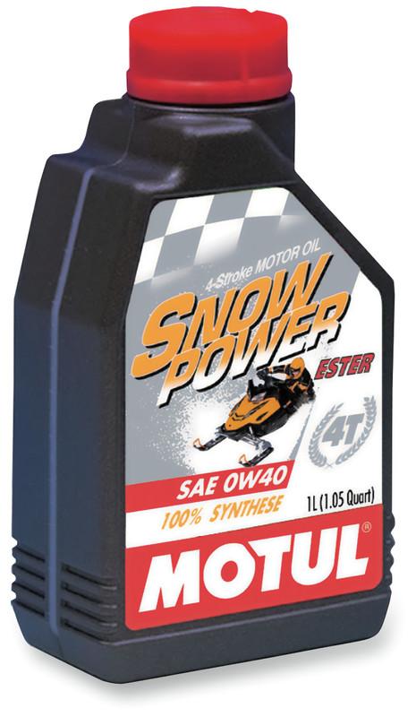 [10-620010] (CS/12) SNOWPOWER ESTER 4T 0W40 1 LITER
