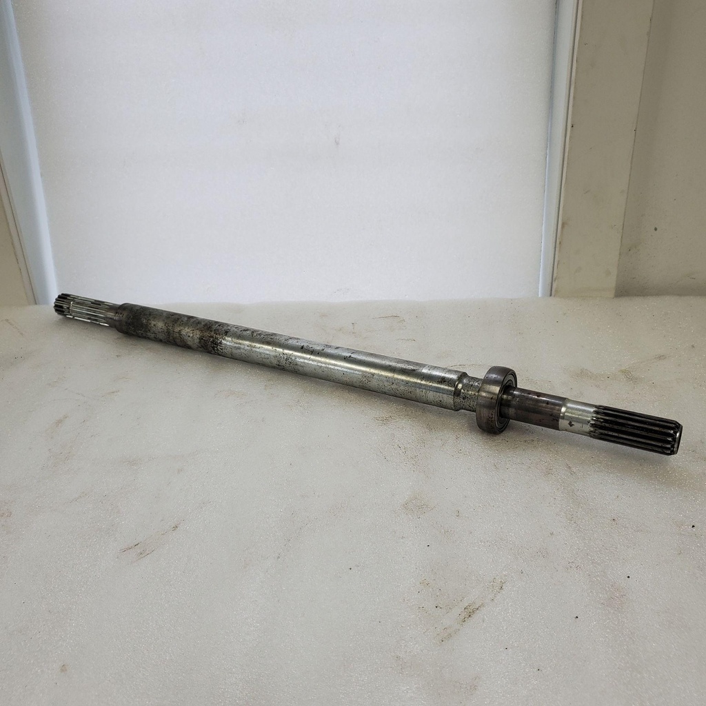 jack shaft with bearing assembly