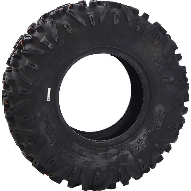 [10-0320-1210] 27X9R12 6PR 64J GM-490 BLACKTAIL FRONT