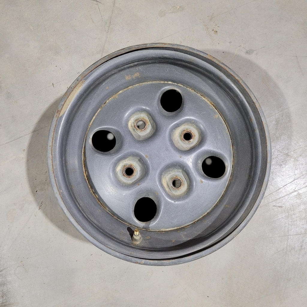 [2402-146-001] (new ref. 2402-635) wheel,steel-ptd blk (12x6.0) (2402-146-001)