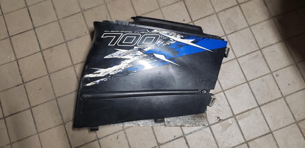 side panel assembly, right
