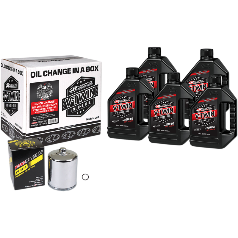 [10-3601-0723] KIT OIL CHANGE QK SYN MIL 8 CHR