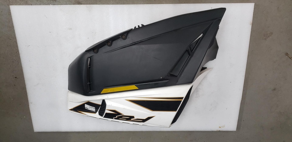 panel, side - upper - right - white (inc. 3-4)
