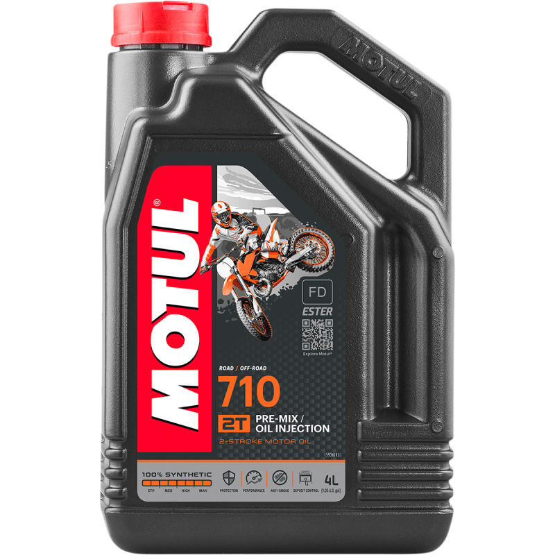 [10-3602-0031] 710 2T ESTER ANTI-SMOKE 4L MOTUL
