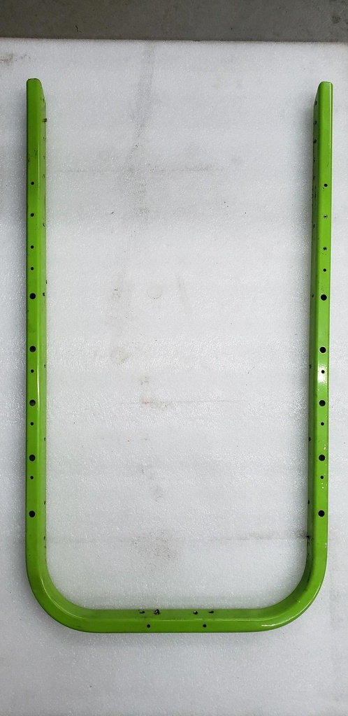 bumper, rear - green