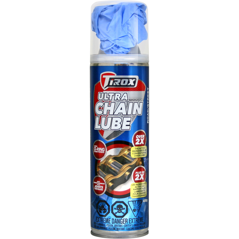 [10-3605-0105] (CS/12) TIROX ULTRA LUBE W/GLOVES 16OZ