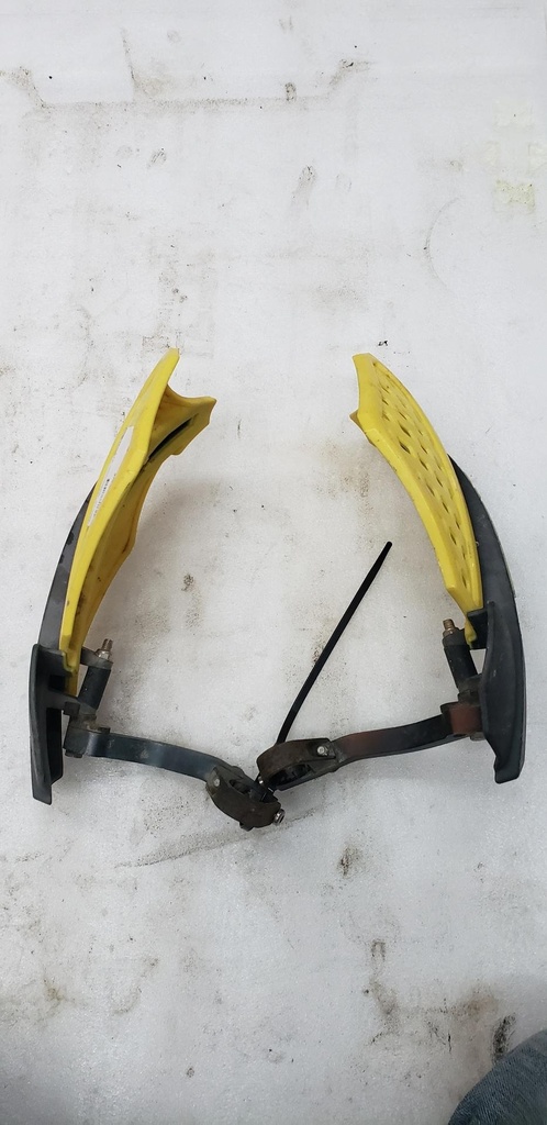 YELLOW HANDGUARD ATV - 34200
